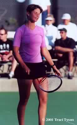 Lina Krasnoroutskaya (2001 Indian Wells)