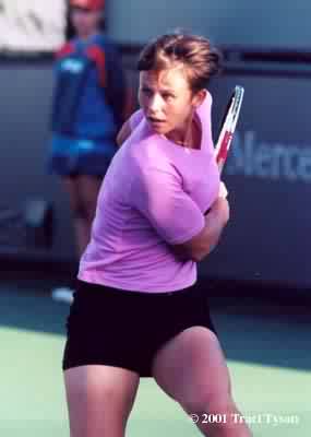 Lina Krasnoroutskaya (2001 Indian Wells)