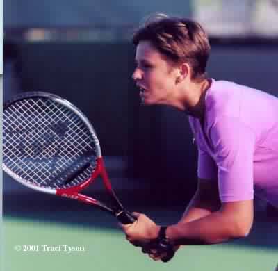 Lina Krasnoroutskaya (2001 Indian Wells)