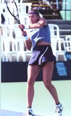 Sandrine Testud (2001 Indian Wells)