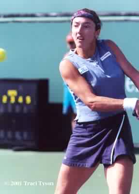 Sandrine Testud (2001 Indian Wells)