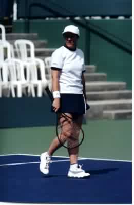 Nathalie Tauziat (2001 Indian Wells)