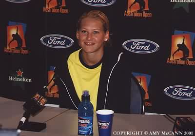 Anna Kournikova (2001 Australian Open)