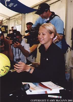 Anna Kournikova (2001 Australian Open)