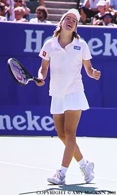 Justine Henin-Hardenne (2001 Australian Open)