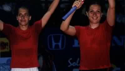 Tathiana Garbin and Janette Husarova (2001 Palermo International)