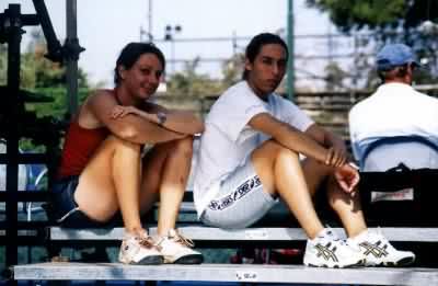 Valentina Sassi and Francesca Schiavone (2001 Palermo International)