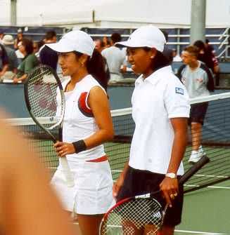 Yayuk Basuki and Wynne Prakusya (2001 US Open)