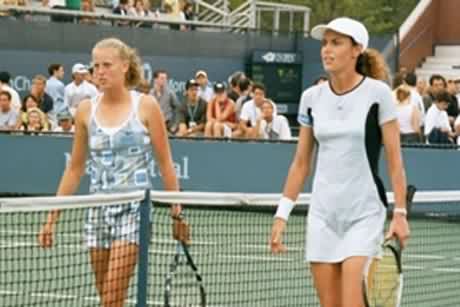 Daja Bedanova and Joannette Kruger (2001 US Open)