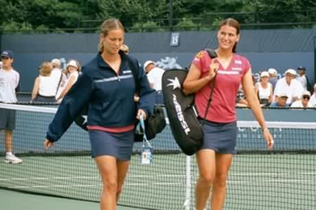 Petra Mandula and Patricia Wartusch (2001 US Open)