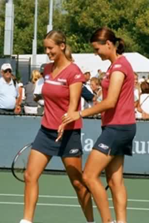 Petra Mandula and Patricia Wartusch (2001 US Open)