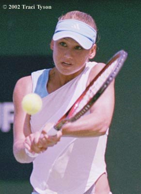 Anna Kournikova (2002 Acura in Los Angeles)