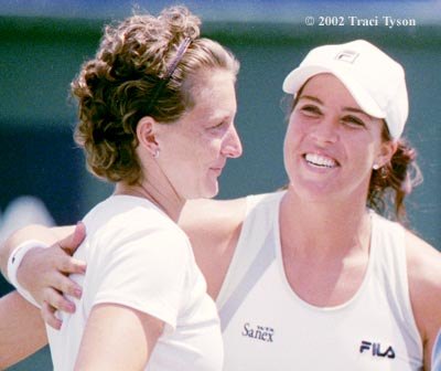 Jennifer Capriati and Corina Morariu (2002 Acura in Los Angeles)