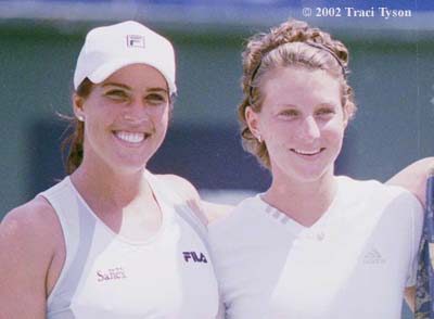 Jennifer Capriati and Corina Morariu (2002 Acura in Los Angeles)