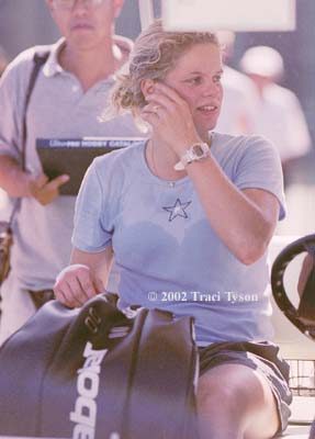 Kim Clijsters (2002 Acura in Los Angeles)