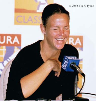 Lindsay Davenport (2002 Acura in Los Angeles)