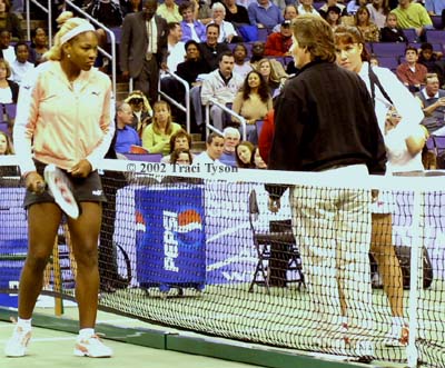 Jennifer Capriati and Serena Williams (2002 WTA Championships)