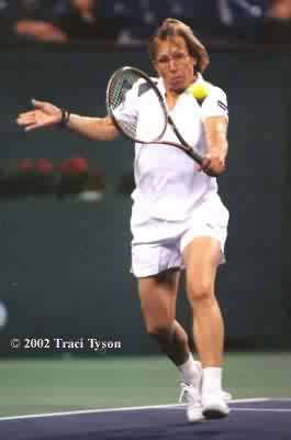 Martina Navratilova (2002 Indian Wells)