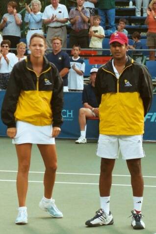 Mahesh Bhupathi and Lindsay Davenport (2002 World Team Tennis)