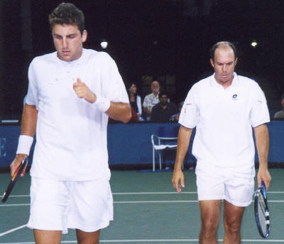 Justin Gimelstob and Jeff Tarango (2002 US Open)