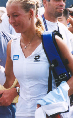 Henrieta Nagyova (2002 US Open)