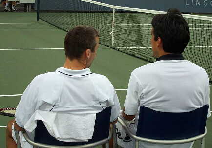 Neville Godwin and Tommy Shimada (2002 US Open)