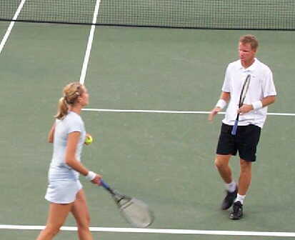 Elena Bovina and Mark Knowles (2002 US Open)