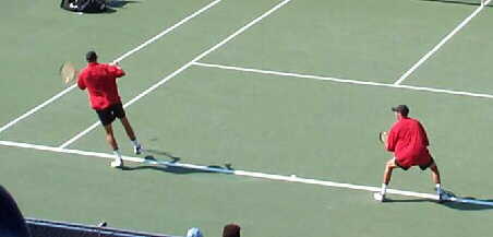 Bob Bryan, Mark Knowles, Daniel Nestor, Mike Bryan (2002 US Open)