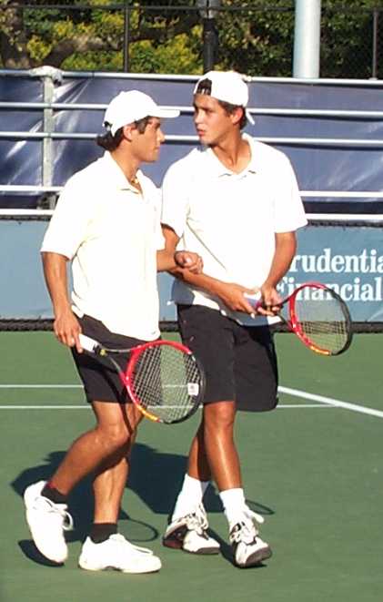 Ricardo Gonzalez and Andre Iriate (2002 US Open)