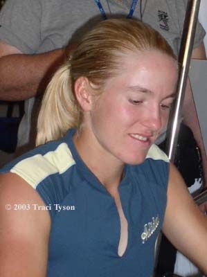 Justine Henin-Hardenne (2003 Acura in Los Angeles)