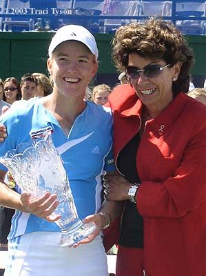 Justine Henin-Hardenne (2003 Acura in Los Angeles)