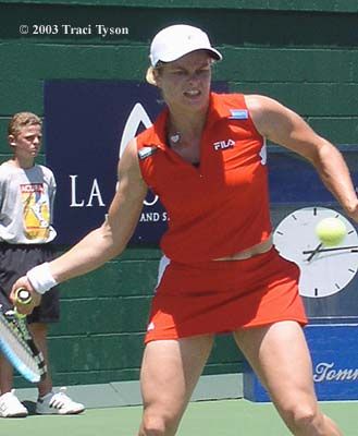 Kim Clijsters (2003 Acura in Los Angeles)