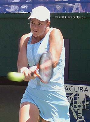 Lindsay Davenport (2003 Acura in Los Angeles)