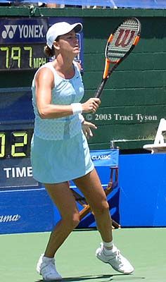 Lindsay Davenport (2003 Acura in Los Angeles)