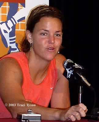 Lindsay Davenport (2003 Acura in Los Angeles)