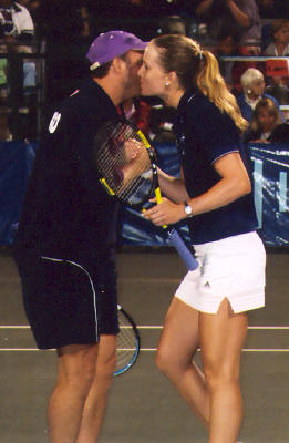 Meghann Shaughnessy and Jeff Tarango (2003 World Team Tennis)