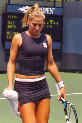 Ally Baker (2003 US Open)