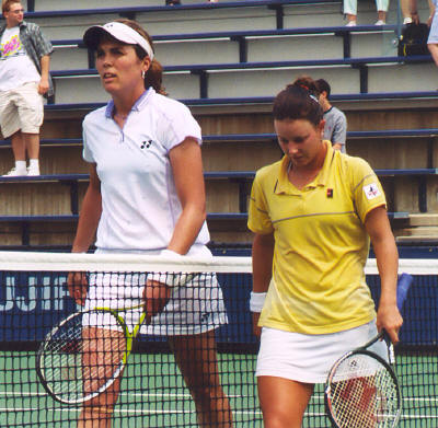 Kelly McCain and Vanessa Webb (2003 US Open)