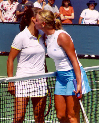 Janette Husarova and Barbara Schett (2003 US Open)