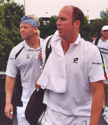 Johan Landsberg and Jeff Tarango (2003 US Open)