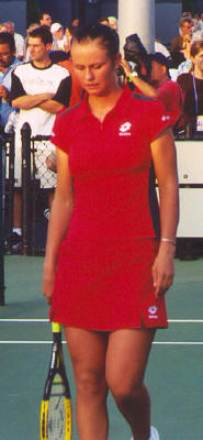 Lina Krasnoroutskaya (2003 US Open)