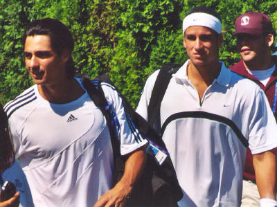 Nicolas Lapentti and Feliciano Lopez (2003 US Open)