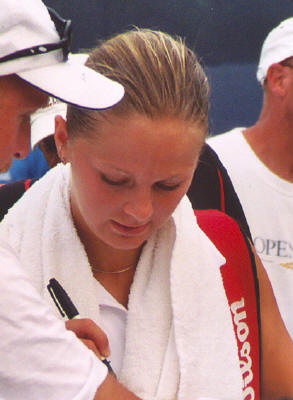 Tatiana Perebiynis (2003 US Open)