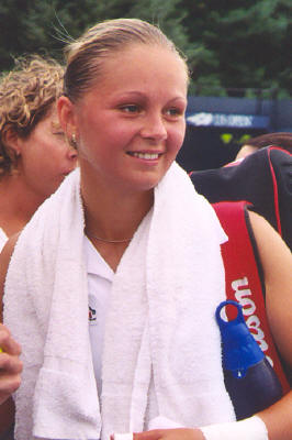 Tatiana Perebiynis (2003 US Open)