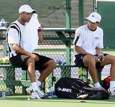 James Blake and Dominik Hrbaty (2004 Indian Wells)