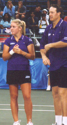 Andrew Kratzmann and Kristen Schlukebir (2004 World Team Tennis)