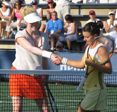 Amy Frazier and Kelly McCain (2004 US Open)