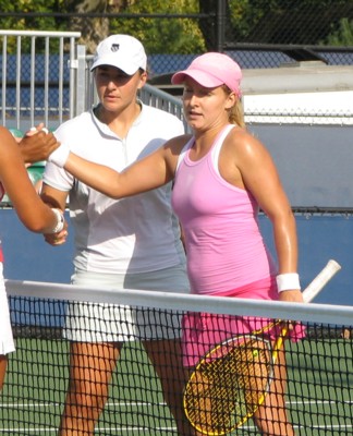 Bethanie Mattek and Abigail Spears (2004 US Open)