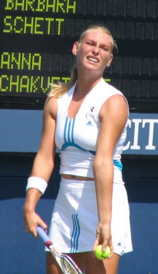 Barbara Schett (2004 US Open)