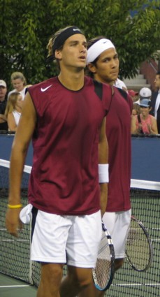 Feliciano Lopez and Fernando Verdasco (2004 US Open)